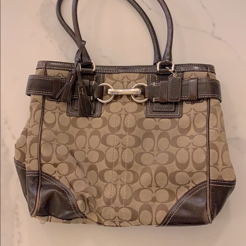 Coach large handbag